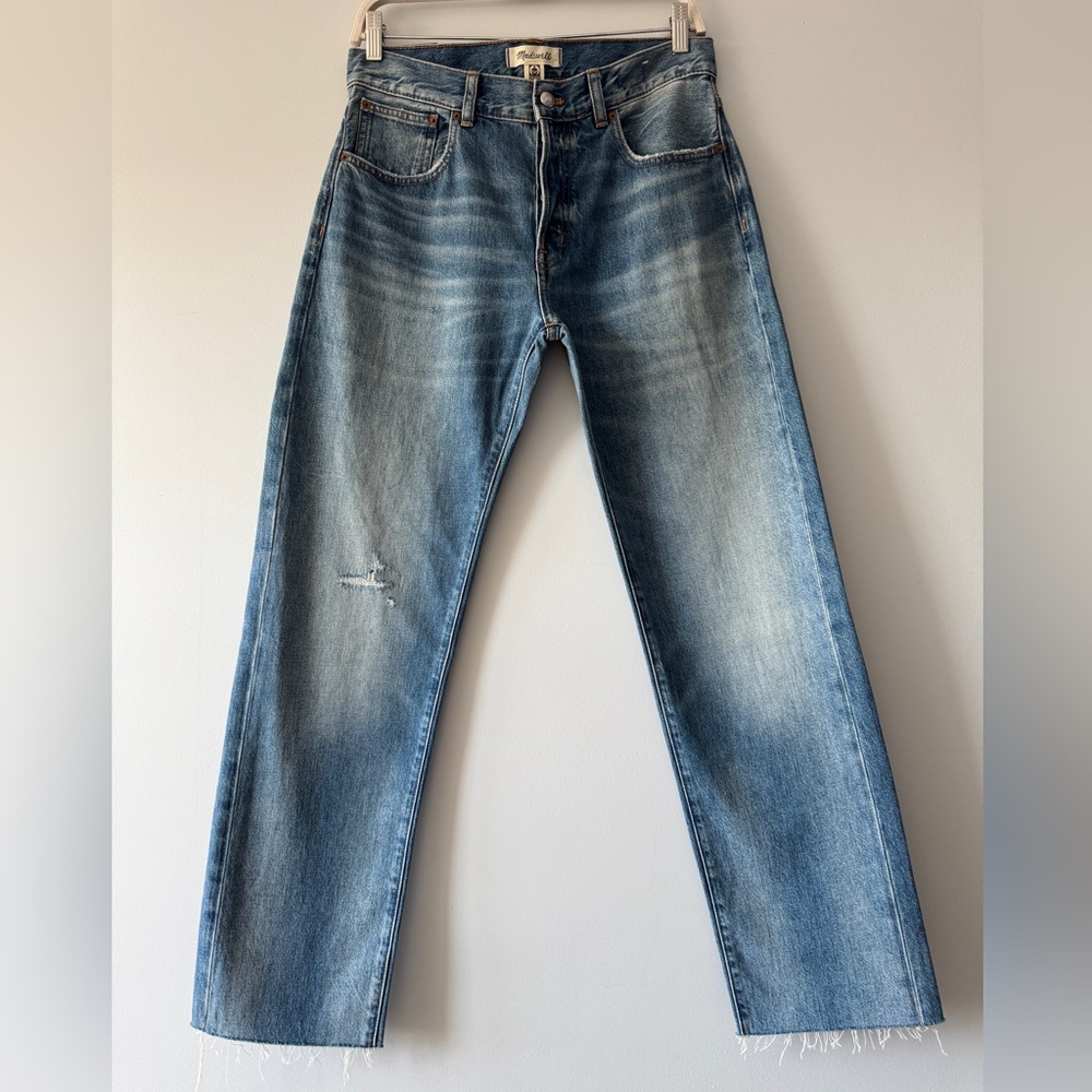 Madewell The Dean Easy Straight Jean Size 26